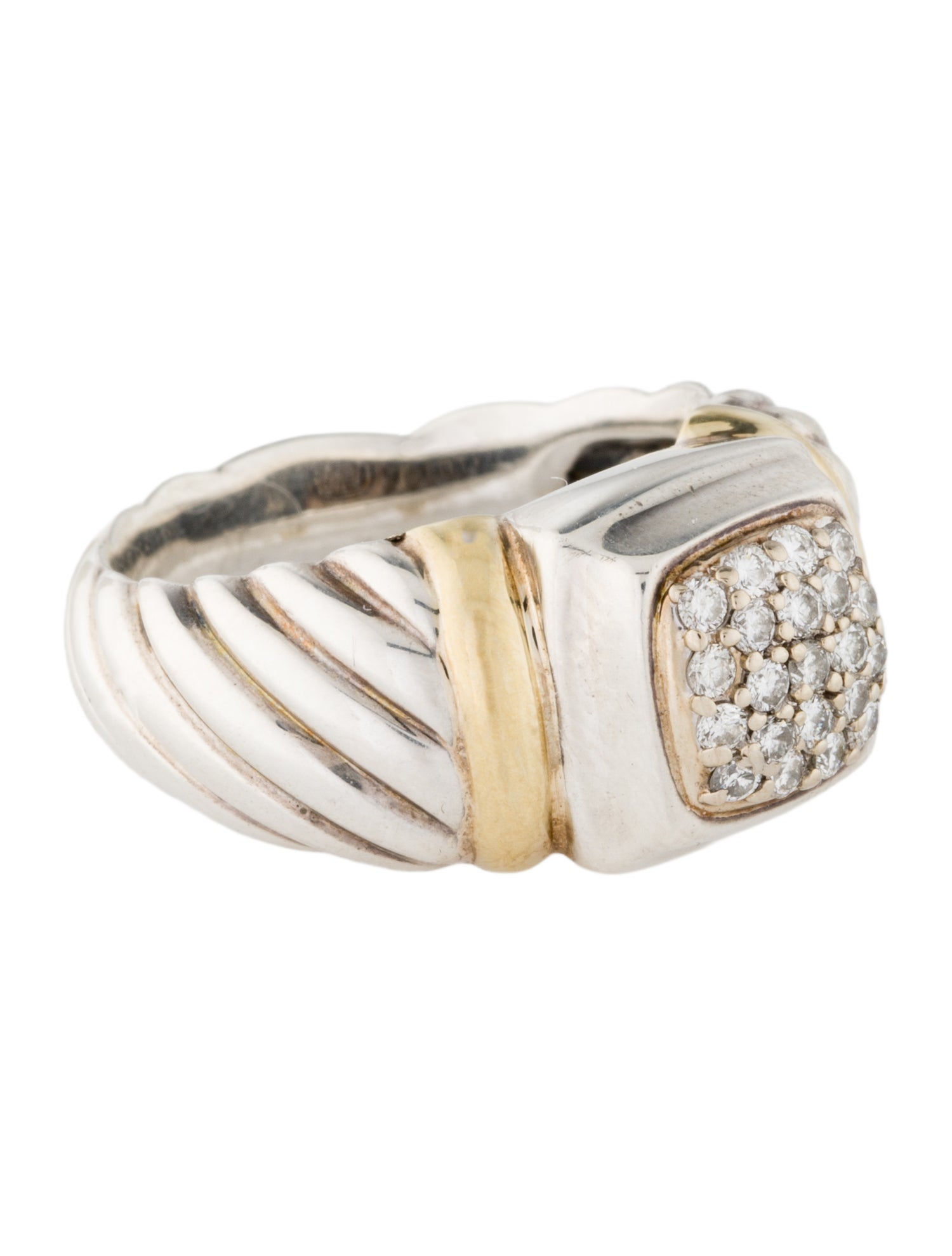 David Yurman Vintage Diamond Albion Ring