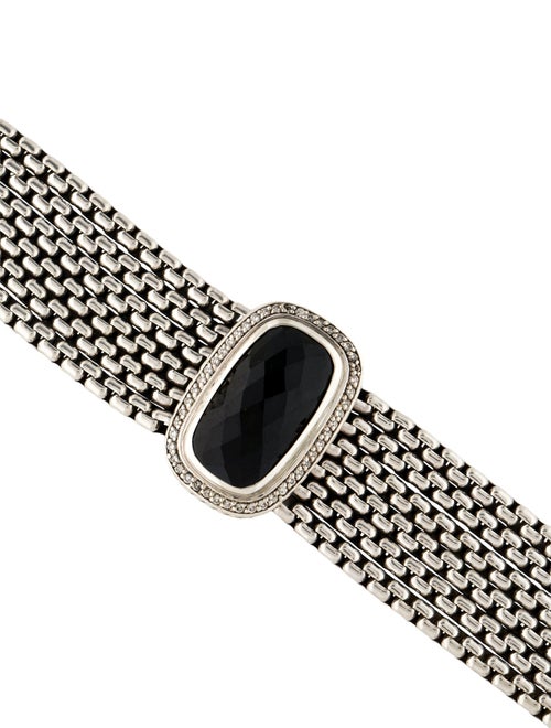 David Yurman Onyx & Diamond Albion Multi-Strand Bracelet