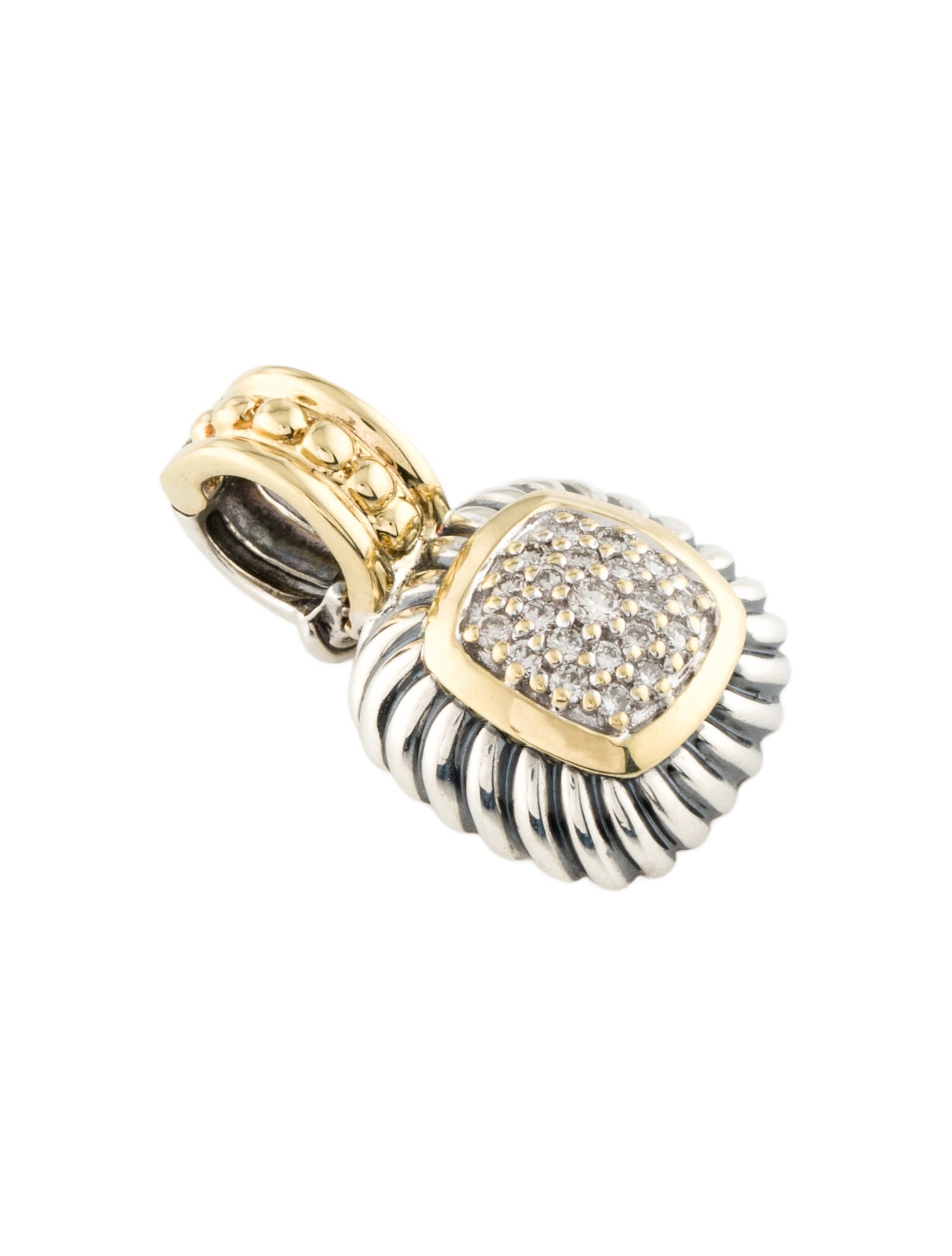 David Yurman Diamond Petite Albion Pendant