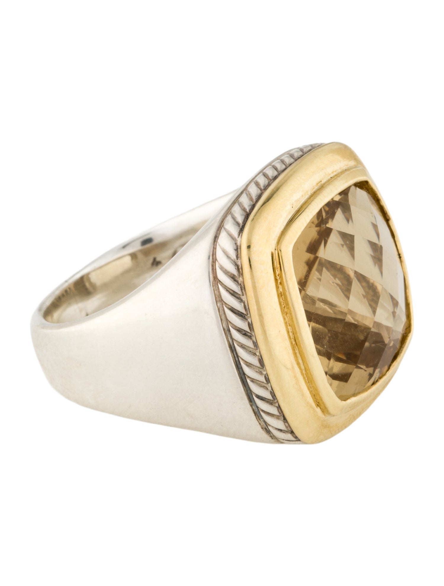 David Yurman Citrine Albion Ring