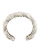 David Yurman Woven Cable Hinge Cuff Bracelet