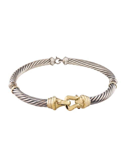 David Yurman Two-Tone Ruby Accent Collar