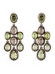David Yurman Citrine, Smoky Quartz & Peridot Color Classics Chandelier Earrings