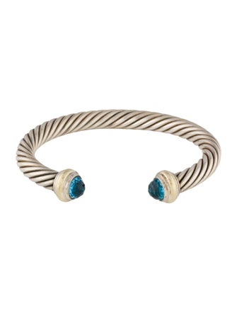 David Yurman Topaz Classic Cable Bracelet