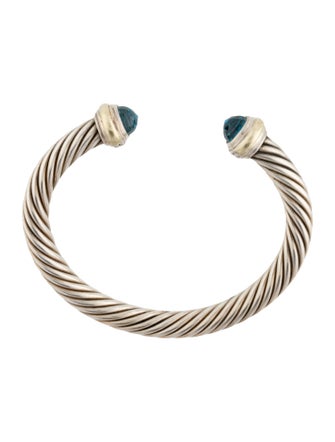 David Yurman Topaz Classic Cable Bracelet