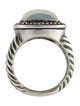David Yurman Mother of Pearl, Quartz Doublet & Diamond Albion Ring