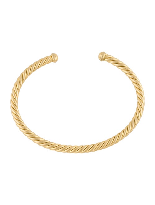 David Yurman 18K Cable Flex Bracelet