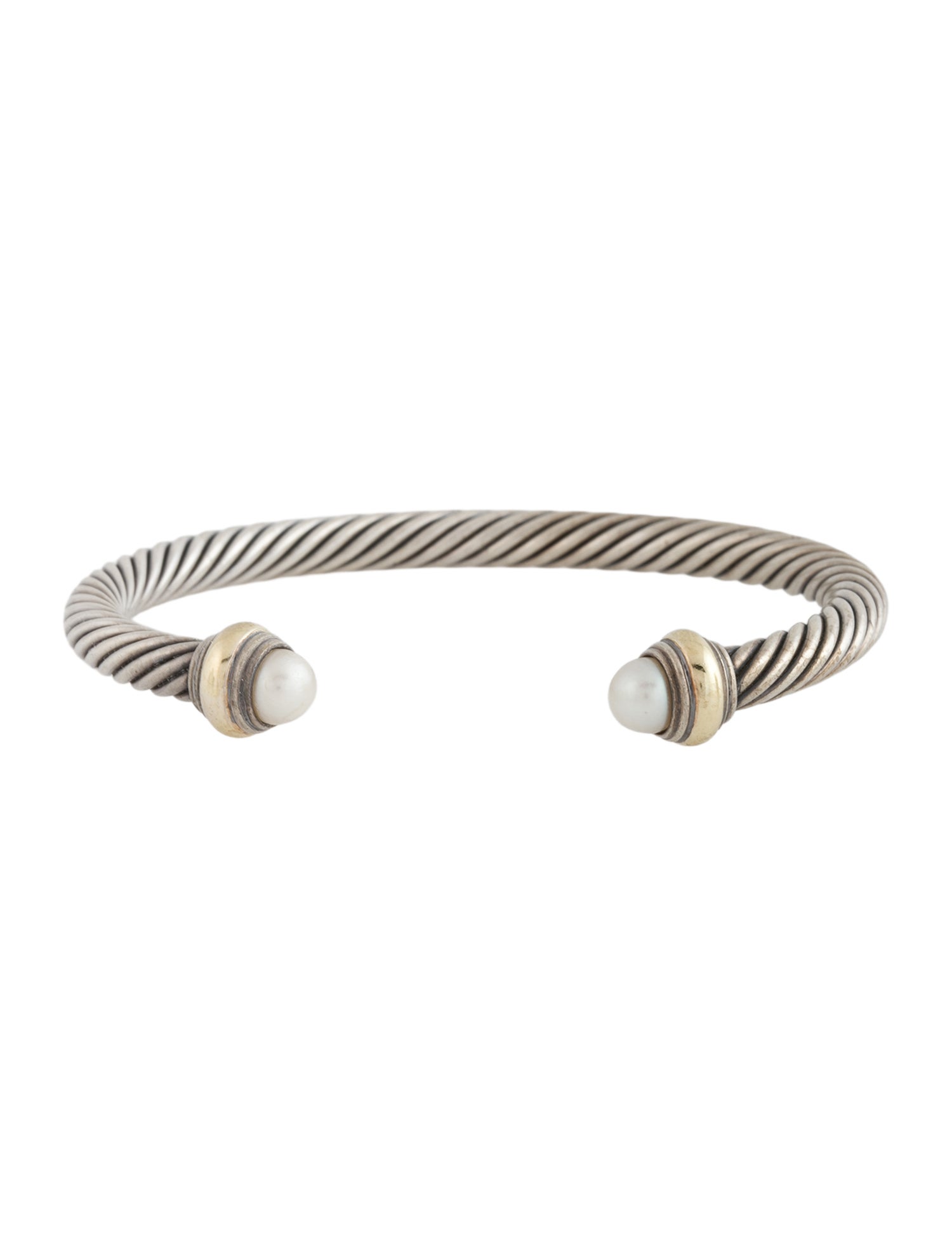 David Yurman Pearl Classic Cable Bracelet
