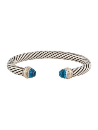 David Yurman Topaz Classic Cable Bracelet
