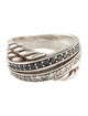 David Yurman Diamond Crossover Cable Band