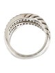 David Yurman Diamond Crossover Cable Band