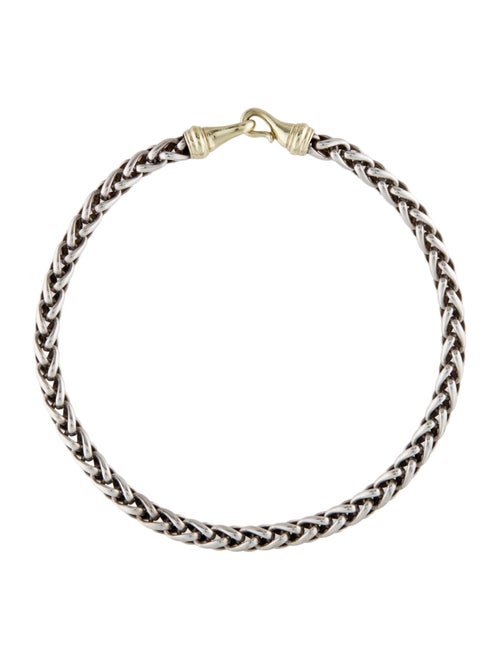 David Yurman Two-Tone Wheat Chain Necklace