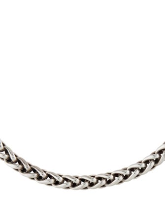 David Yurman Two-Tone Wheat Chain Necklace