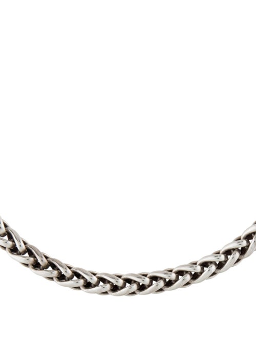 David Yurman Two-Tone Wheat Chain Necklace