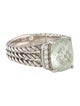 David Yurman Prasiolite & Diamond Petite Wheaton Ring