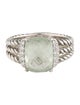 David Yurman Prasiolite & Diamond Petite Wheaton Ring