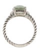 David Yurman Prasiolite & Diamond Petite Wheaton Ring