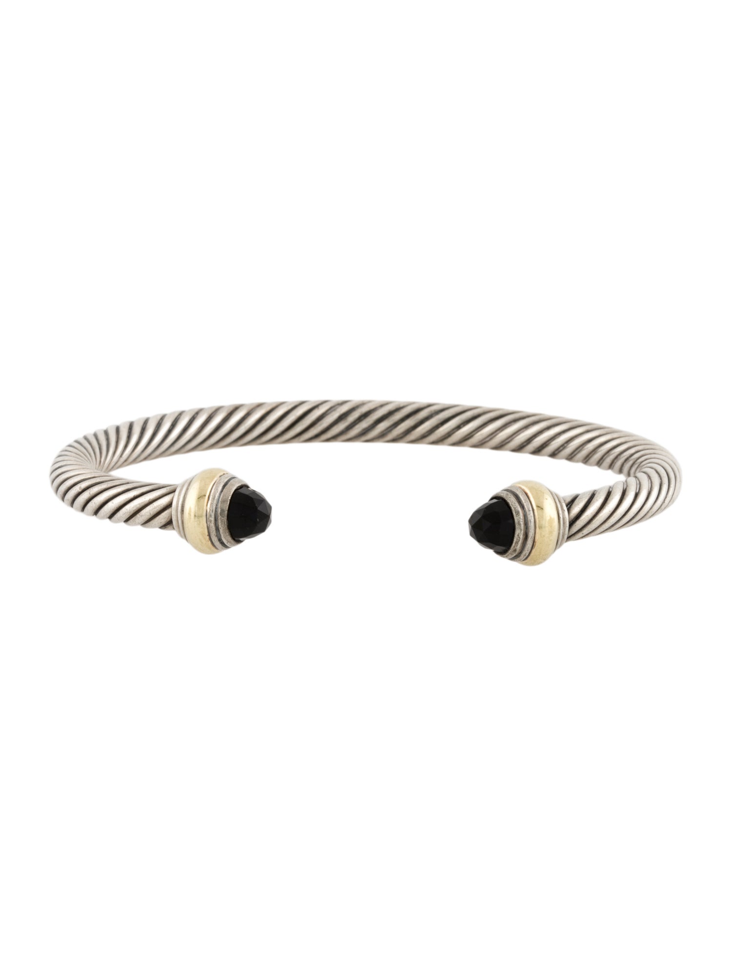 David Yurman Onyx Classic Cable Bracelet