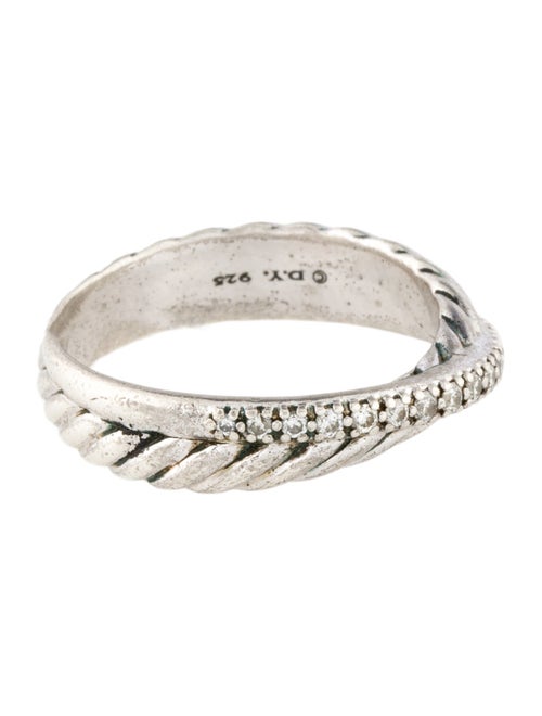 David Yurman Diamond Crossover Band