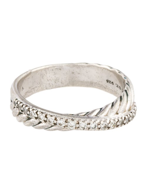 David Yurman Diamond Crossover Band