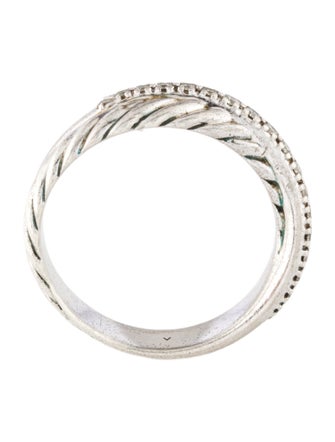 David Yurman Diamond Crossover Band