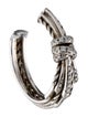 David Yurman Diamond Angelika Single Hoop Earring