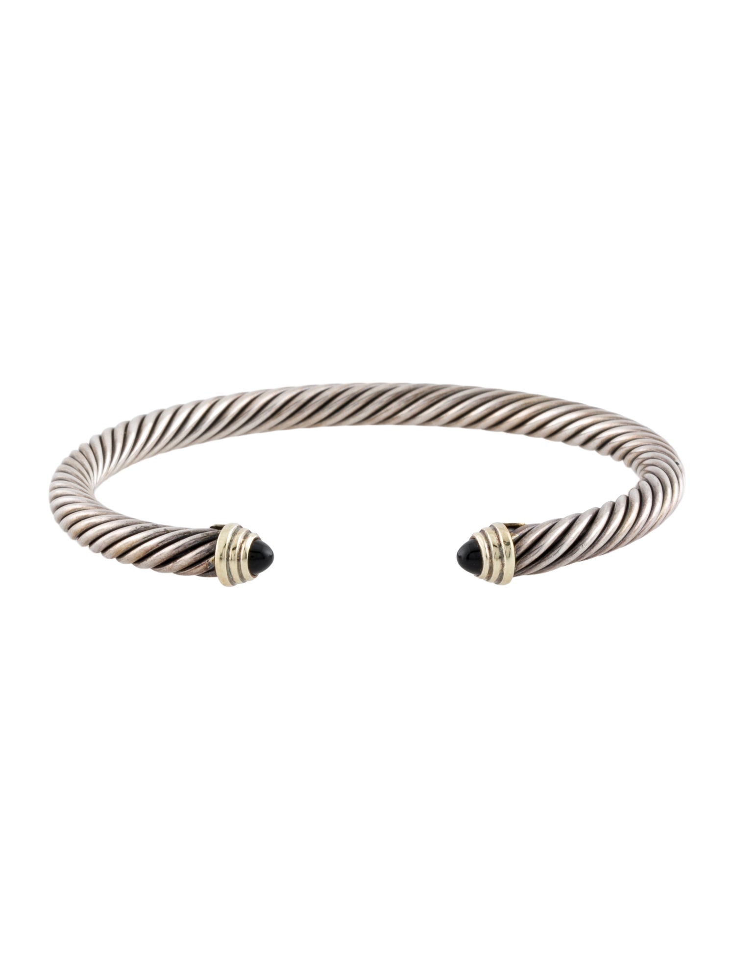David Yurman Onyx Classic Cable Bracelet