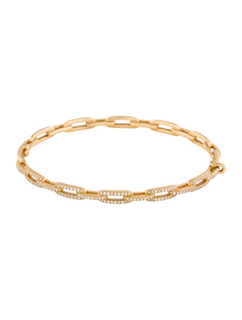 David Yurman 18K Diamond Stax Chainlink Bracelet