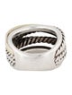 David Yurman Two-Tone Crossover Ring