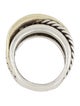 David Yurman Two-Tone Crossover Ring