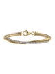 David Yurman 18K Diamond Crossover Bracelet