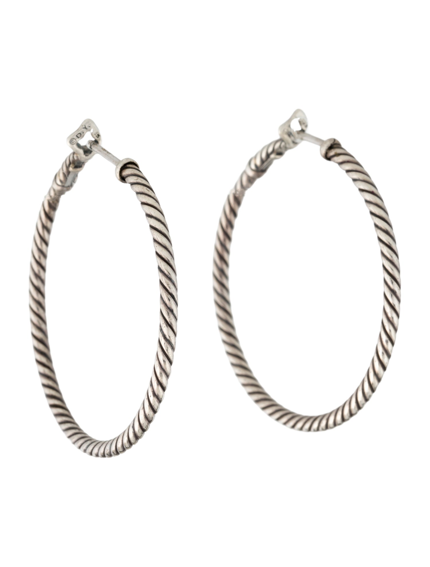 David Yurman Cable Classic Hoop Earrings