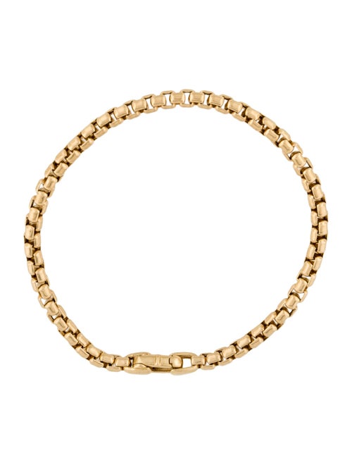 David Yurman 18K Box Chain Bracelet