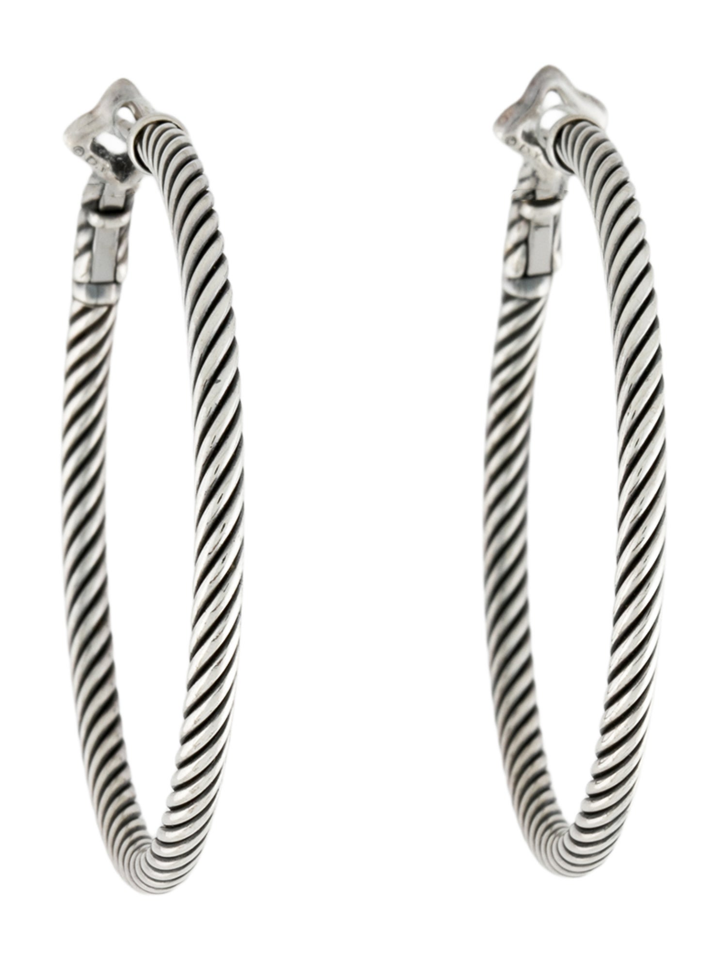 David Yurman Cable Hoop Earrings