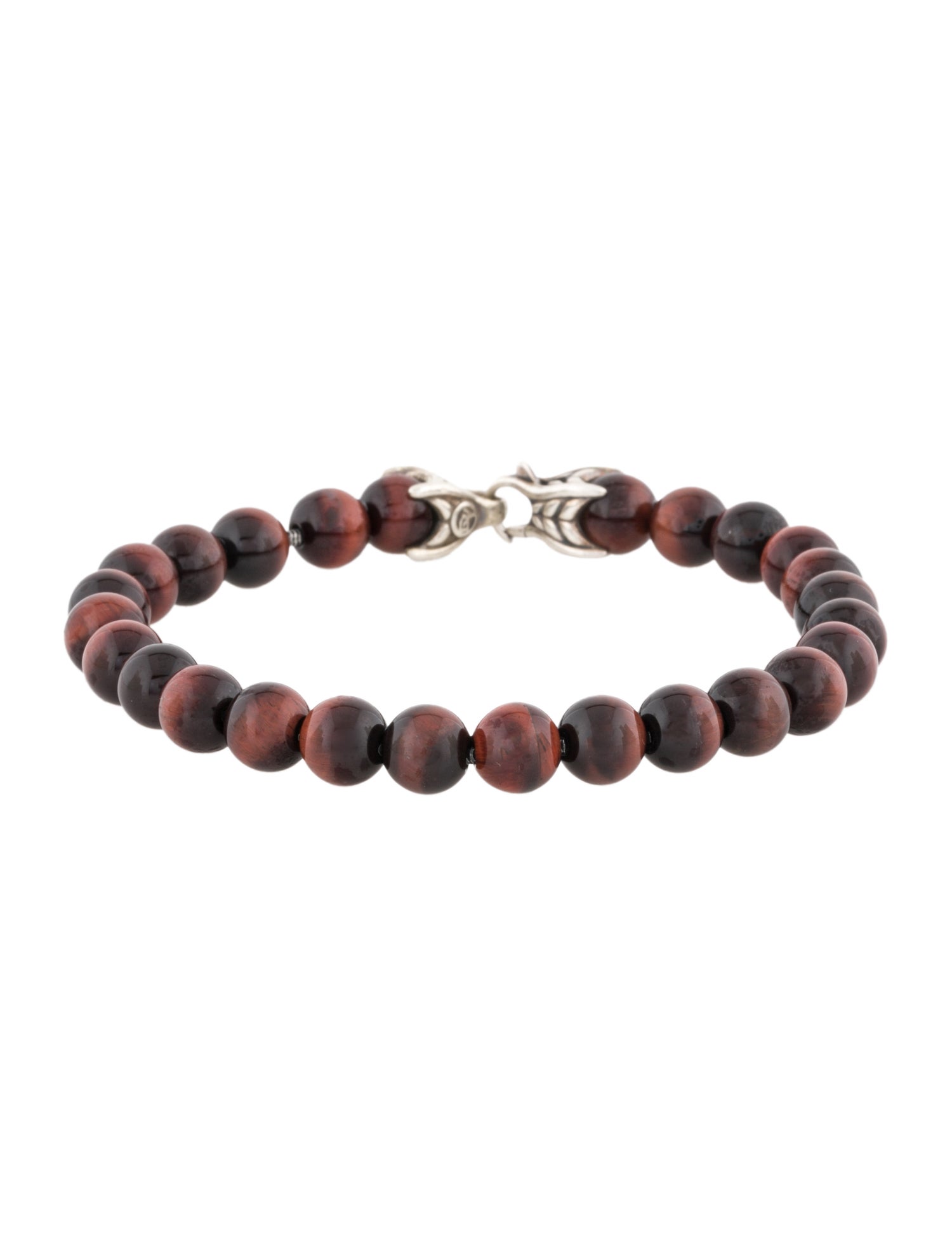 David Yurman Tiger's Eye Quartz Spiritual Beads Bracelet