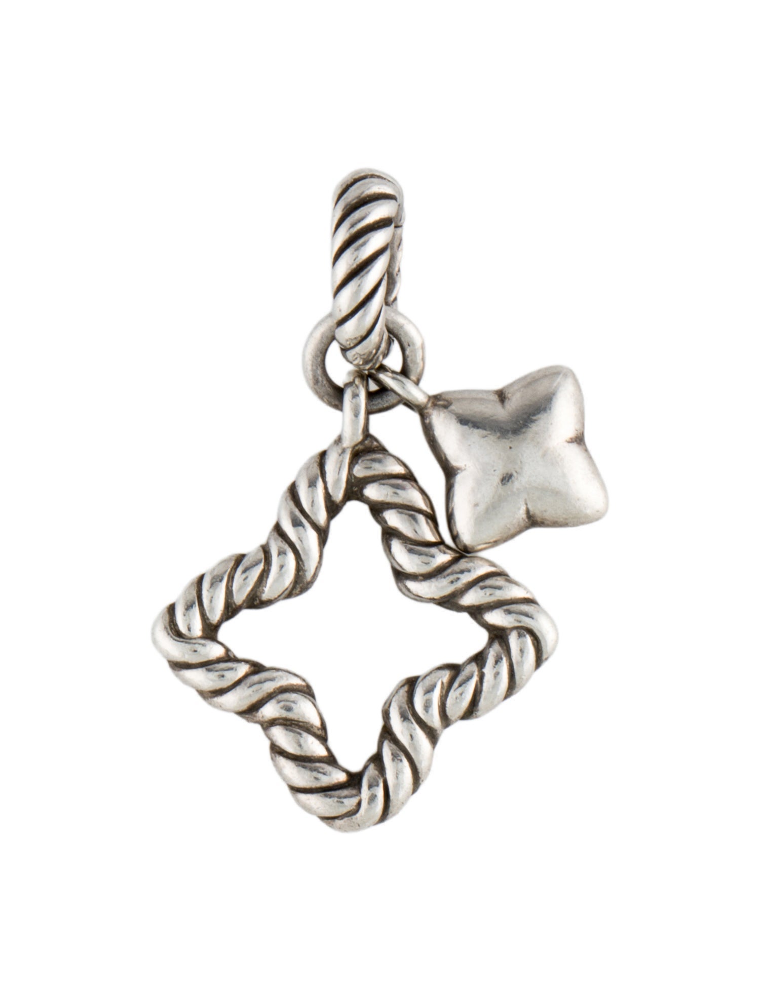 David Yurman Quatrefoil Charm