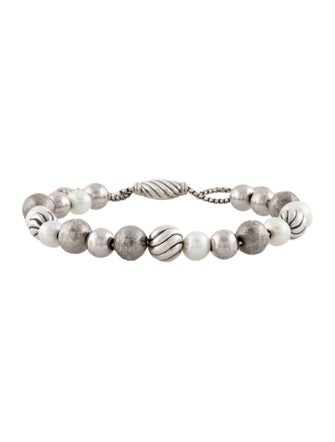 David Yurman Pearl DY Elements Bead Bracelet