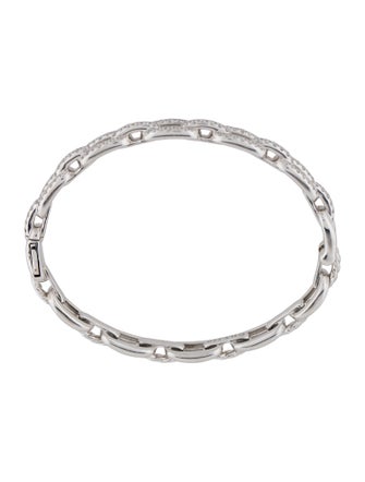 David Yurman 18K Diamond Stax Chain Link Bracelet