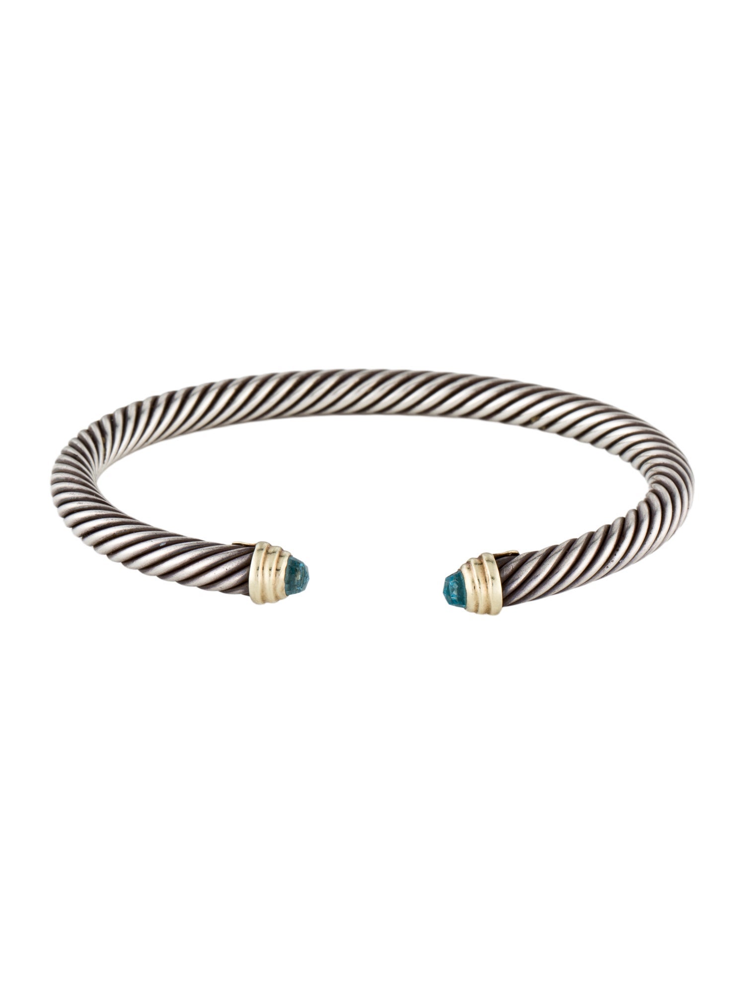 David Yurman Topaz Classic Cable Bracelet