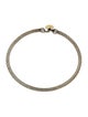 David Yurman Two-Tone Classic Cable Heart Station Bracelet