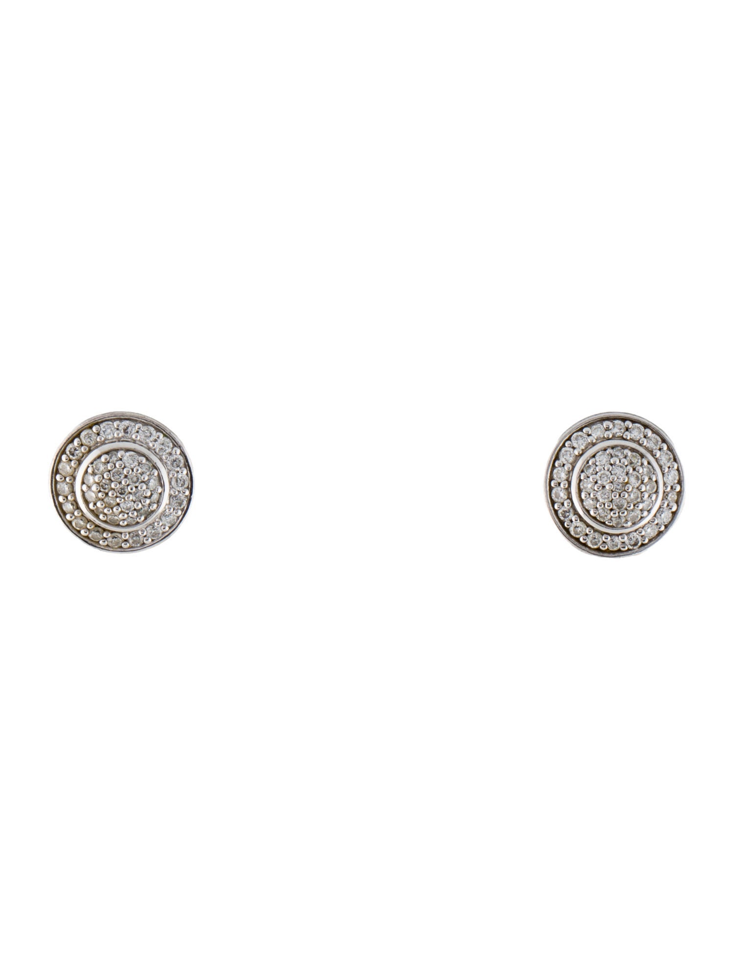 David Yurman Diamond Cerise Mini Stud Earrings