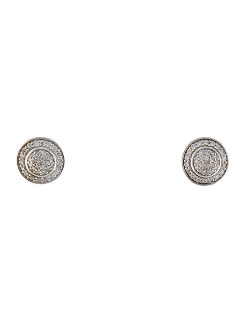 David Yurman Diamond Cerise Mini Stud Earrings