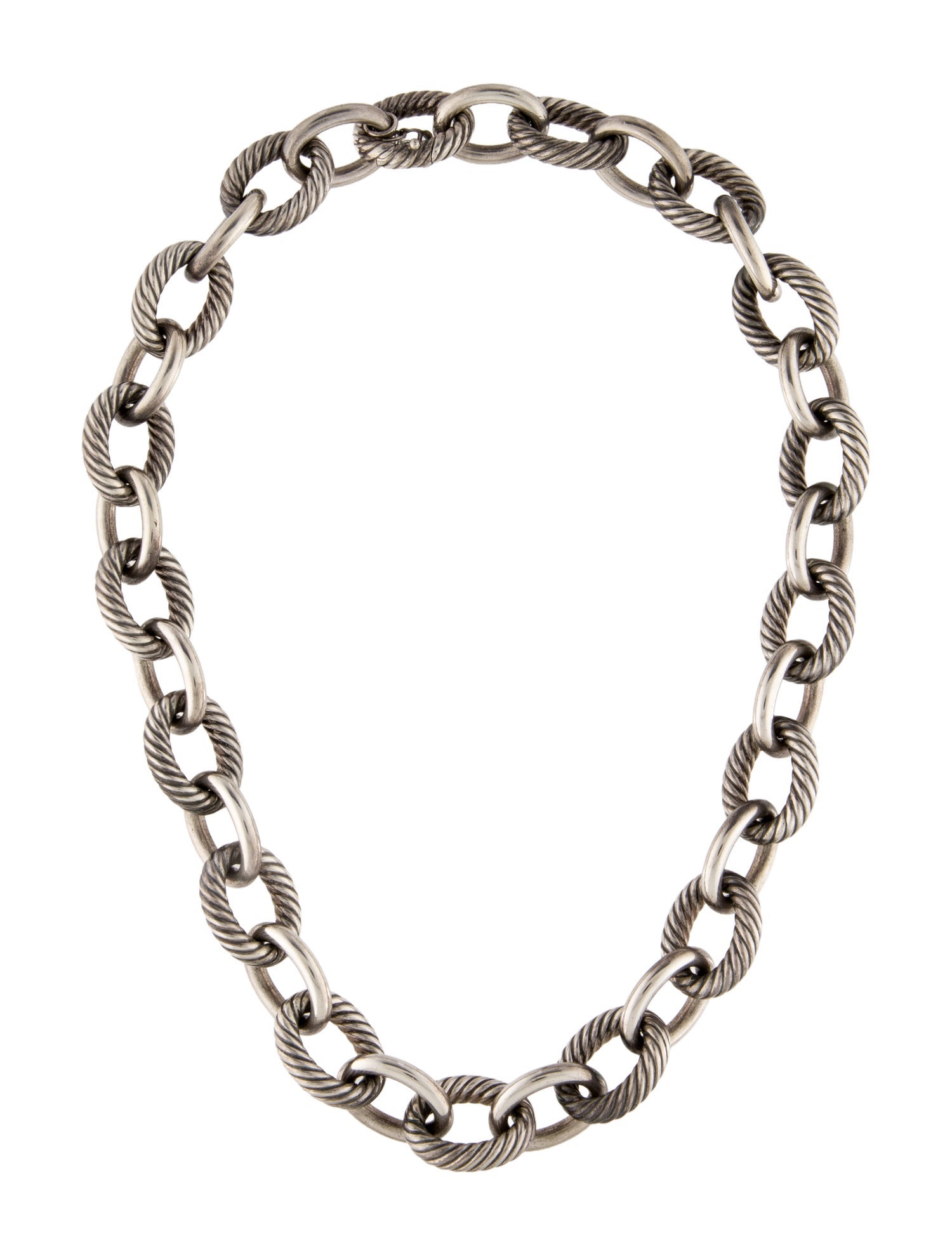 David Yurman Oval Link Chain Necklace