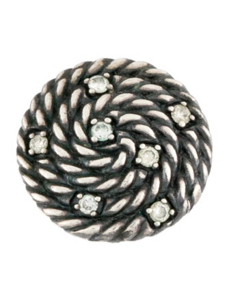 David Yurman Diamond Cable Coil Stud Earring