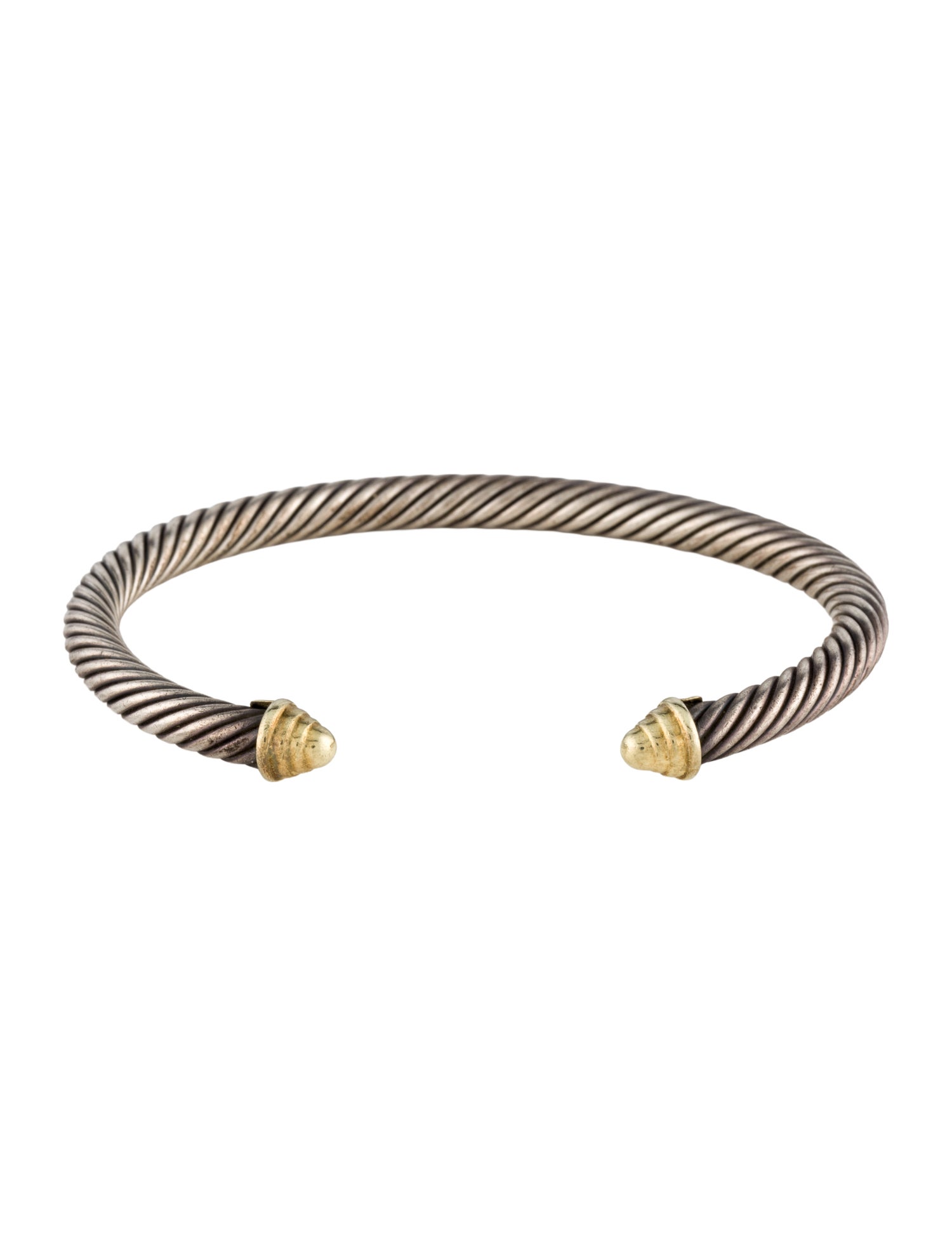 David Yurman Two-Tone Classic Cable Bracelet