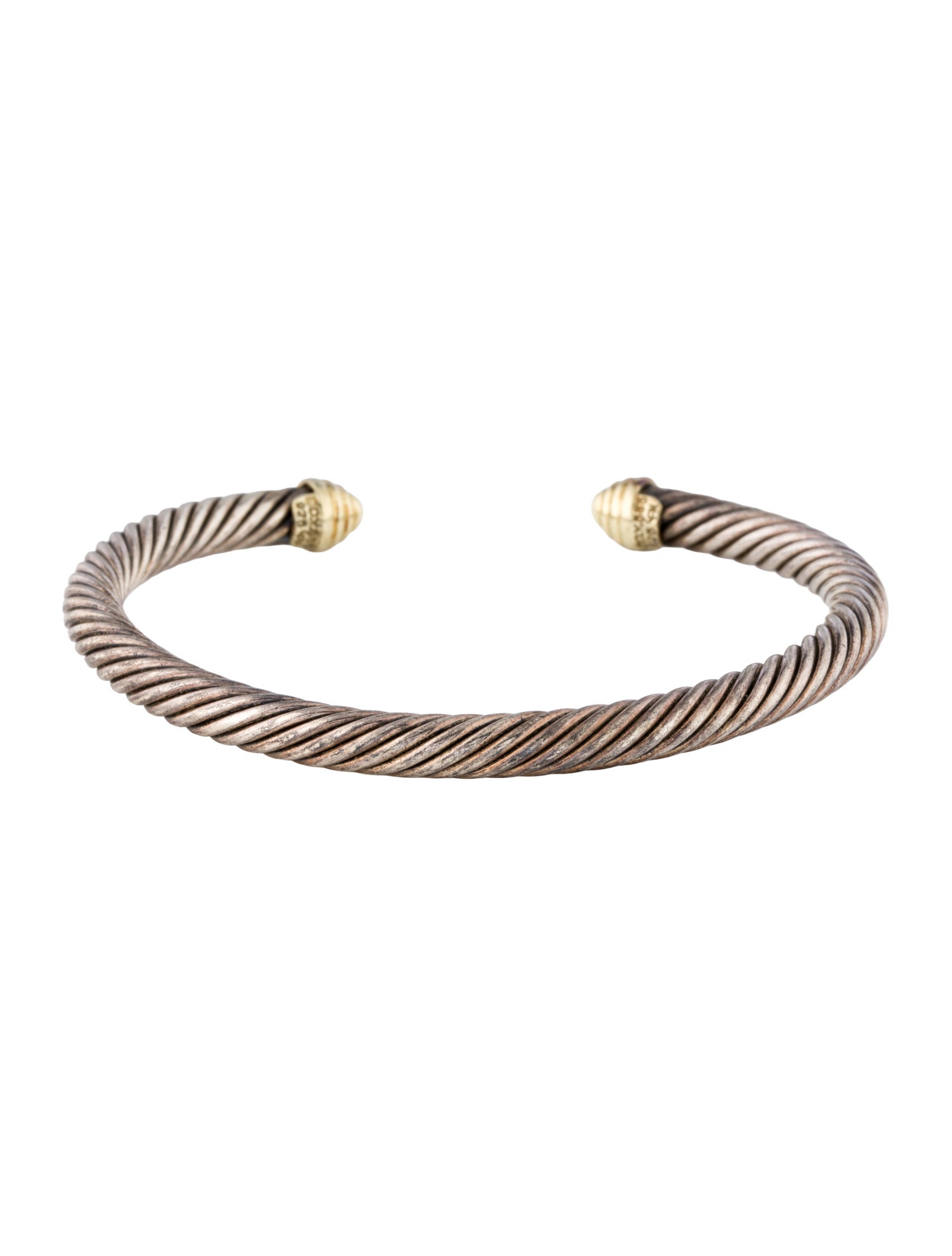 David Yurman Two-Tone Cable Classic Cuff