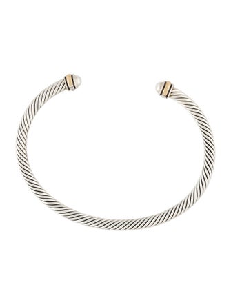 David Yurman Two-Tone Classic Cable Bracelet
