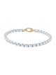 David Yurman 14K Acrylic Bel Aire Chain Bracelet