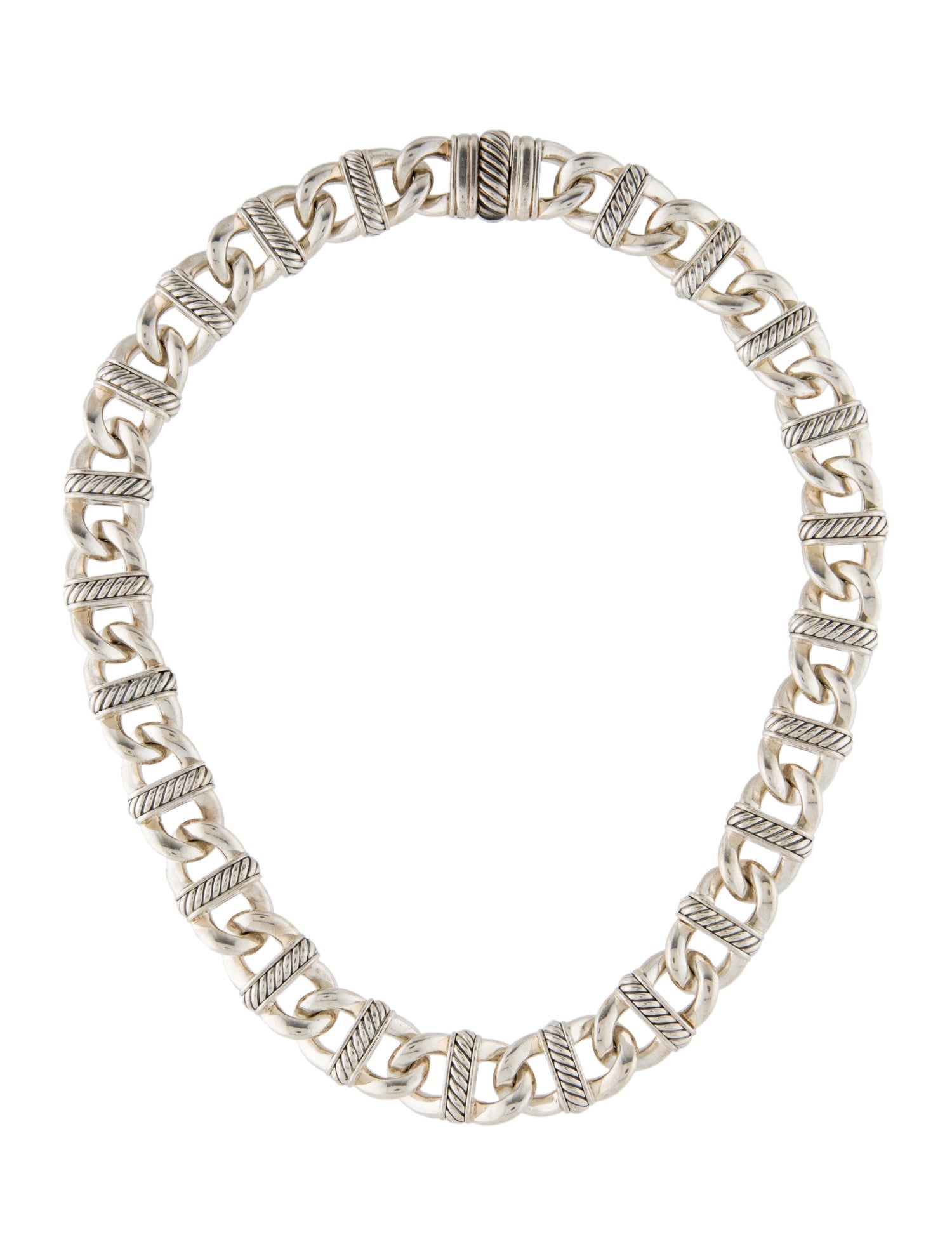 David Yurman Madison Cable Link Necklace