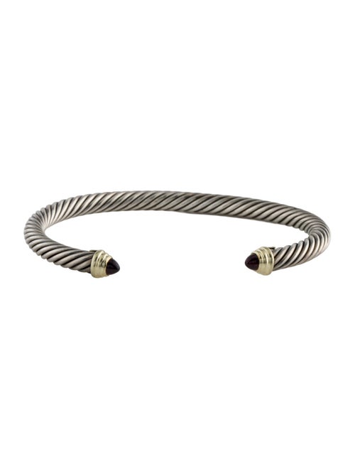 David Yurman Garnet Cable Classic Bracelet